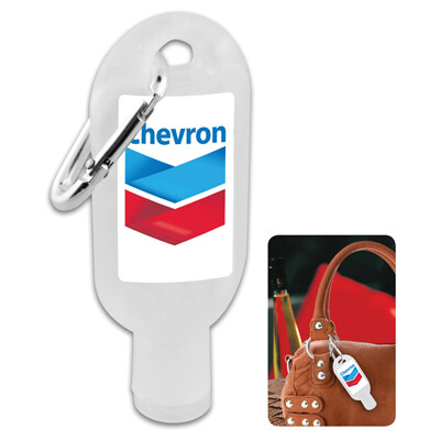 30ml Hand Sanitiser Gel with Carabiner