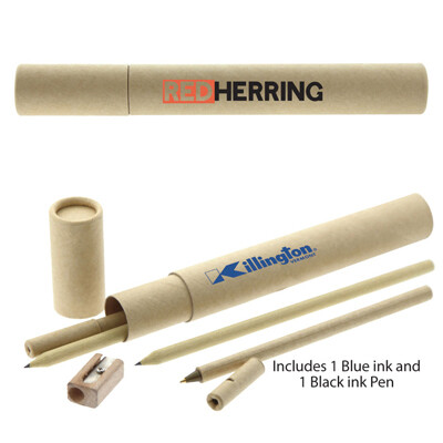 The Fiji Paper Tube Pen & Pencil Set
