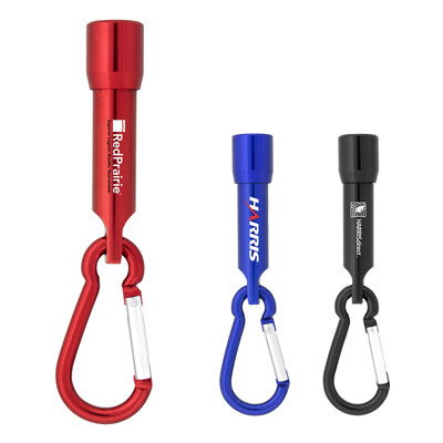 Carabiner LED Flashlight with Gift Box
