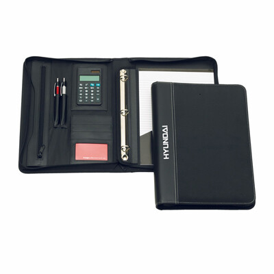 Brighton 3 Ring Zippered Compendium