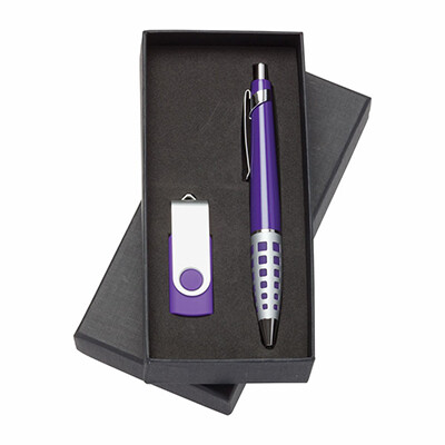 Madison Pen / 2 GB Swivel USB - Gift Set