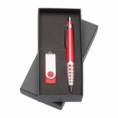Madison Pen / 2 GB Swivel USB - Gift Set