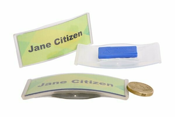 DIY Name Tag with Magnet