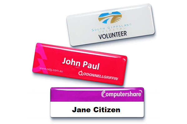 Name Tag with Epoxy Finish