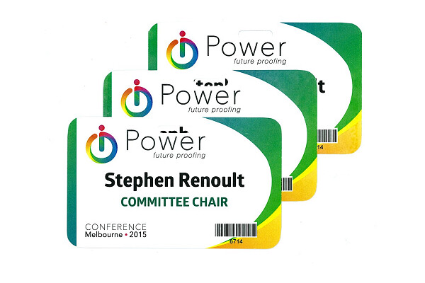 Pocketless Laminated Name Tags - Small
