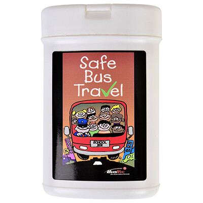 Antibacterial Wipes Oval Desk Canister