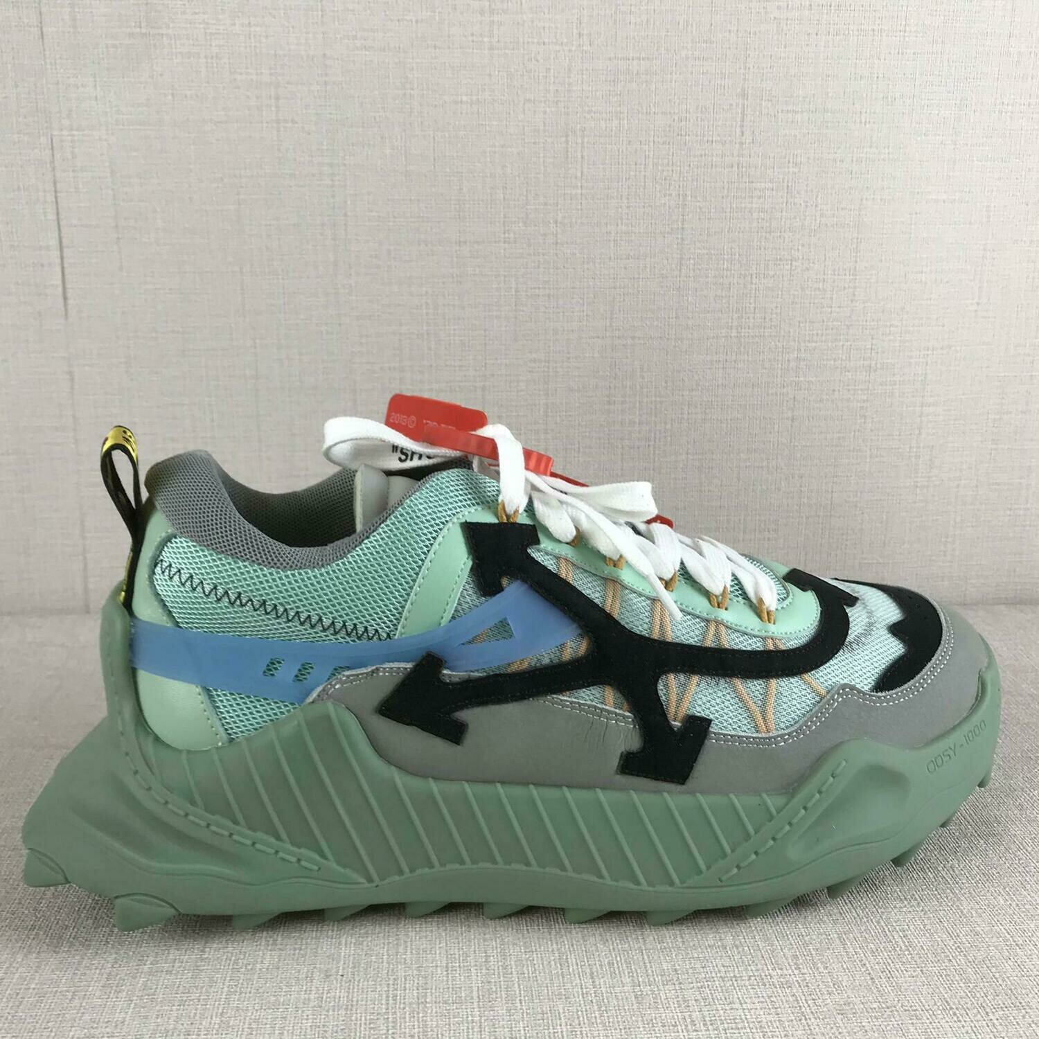 Off-white ssense exclusive green low vulcanized sneaker - Stileo.it