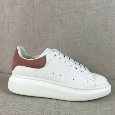SNEAKERS ALEXANDER MCQUEEN OVERSIZE NERO/ROSSO LOGO IN RILIEVO