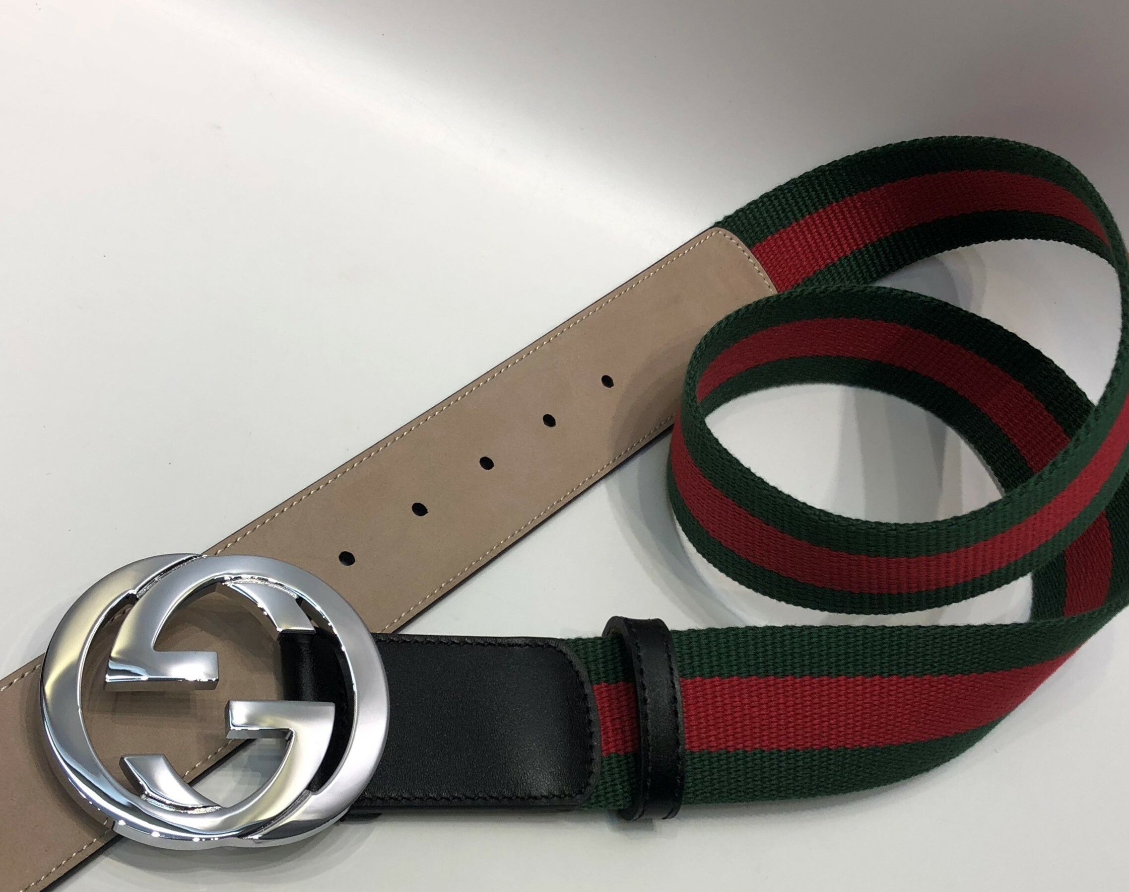 cintura gucci doppia g ebay