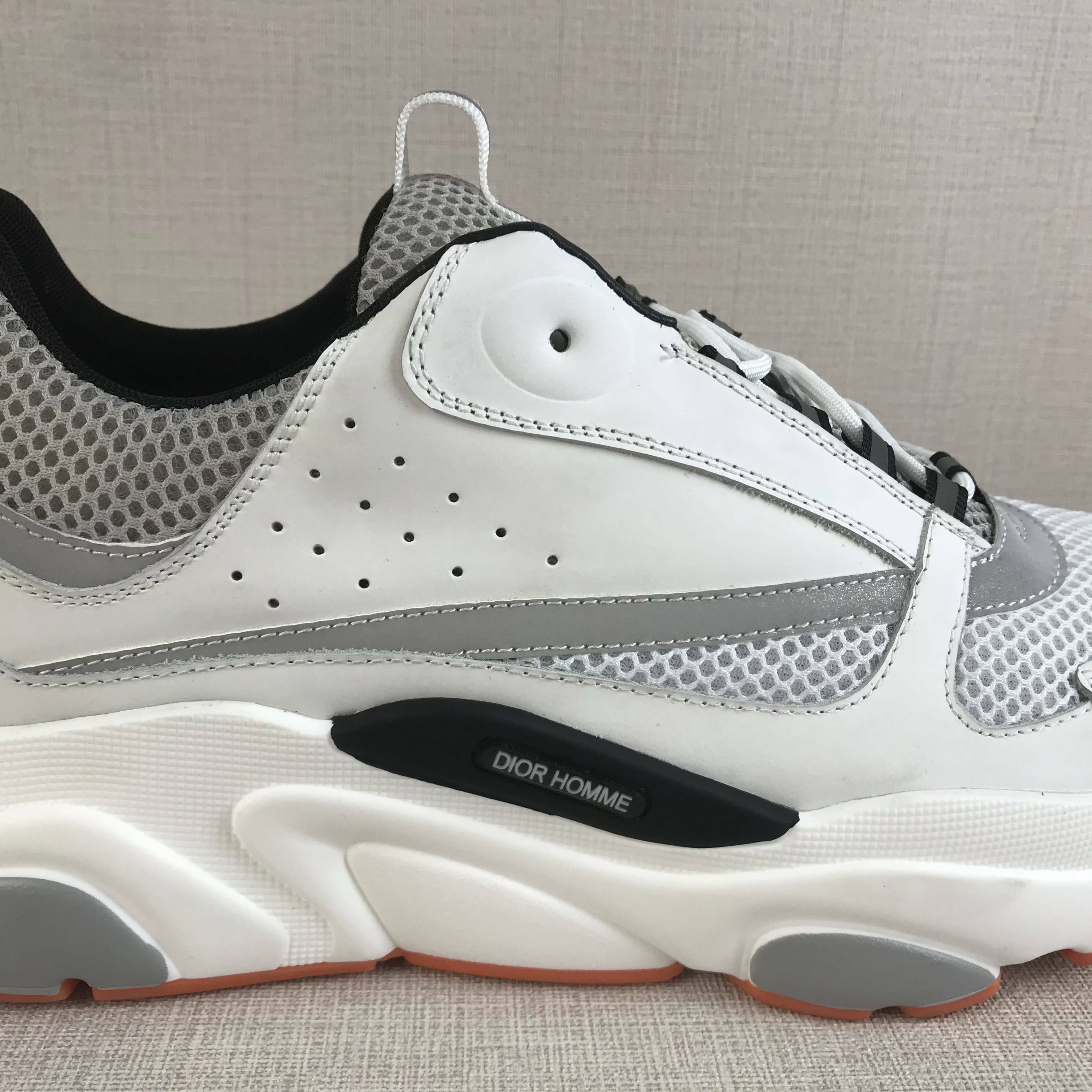 SNEAKERS CHRISTIAN DIOR B22 BIANCO/GRIGIO