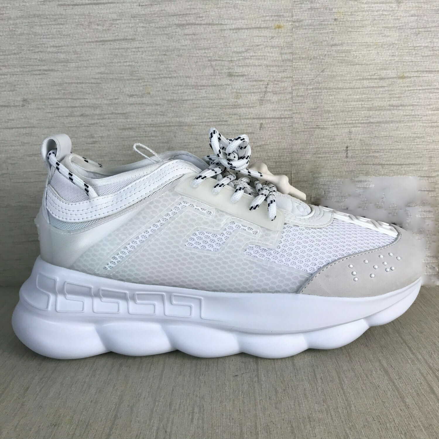 SNEAKERS VERSACE CHAIN REACTION TOTAL WHITE