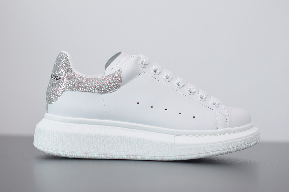 SNEAKERS ALEXANDER MCQUEEN OVERSIZE BIANCO RETRO PERLATO BRILLANTE
