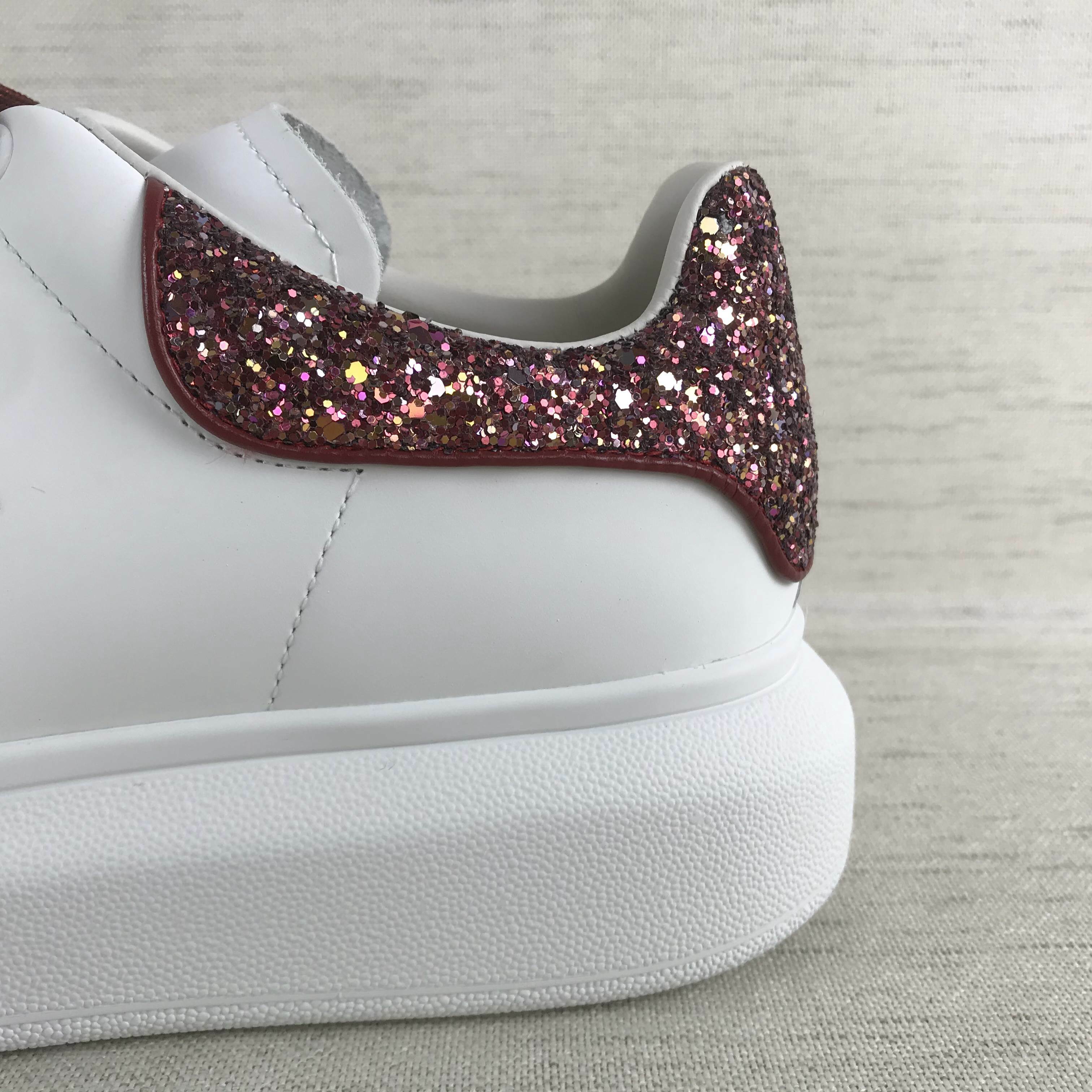 Alexander mcqueen sneakers oversize con glitter - blu farfetch lacci blu -  Stileo.it