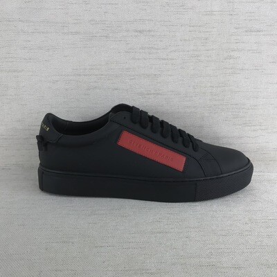 SNEAKERS GIVENCHY IN CUOIO CON BANDA IN LATEX