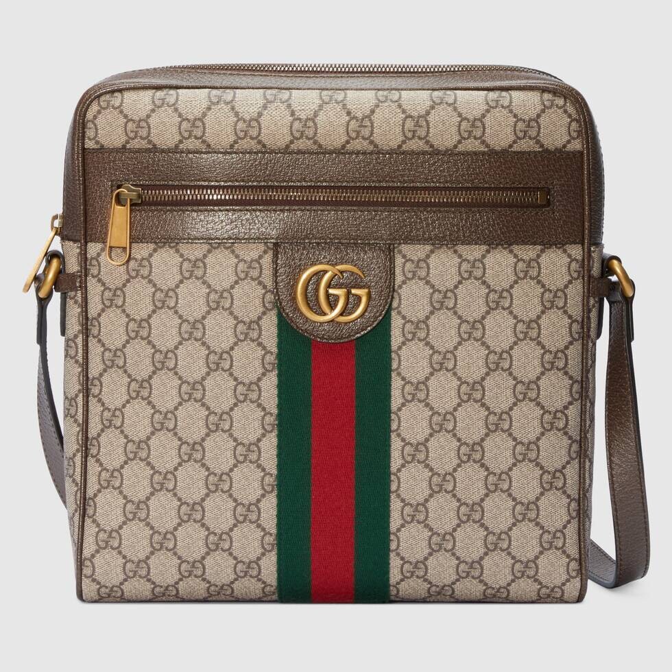 tracolla gucci gg supreme