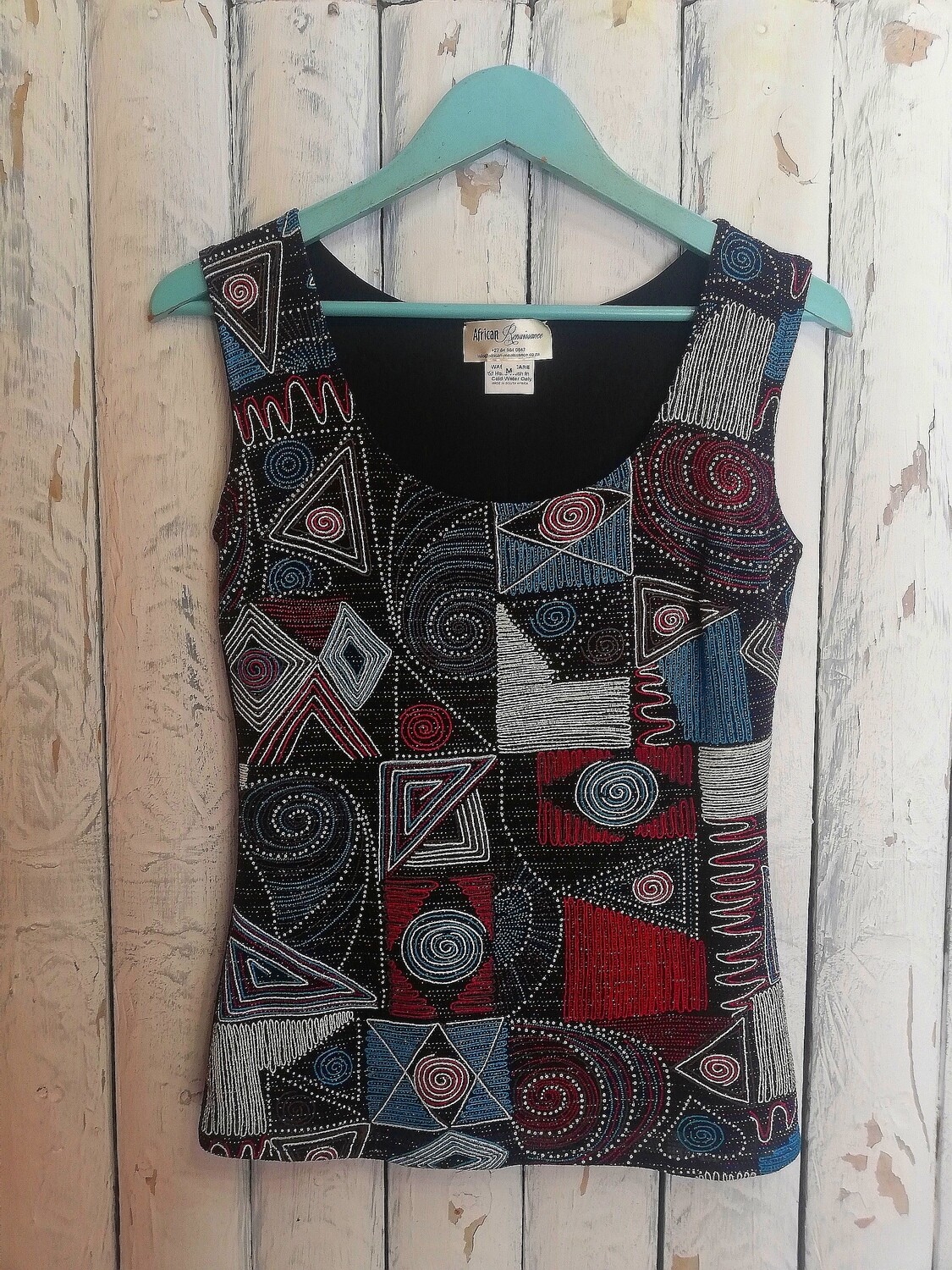 African Renaissance, Fitted Sleeveless Top