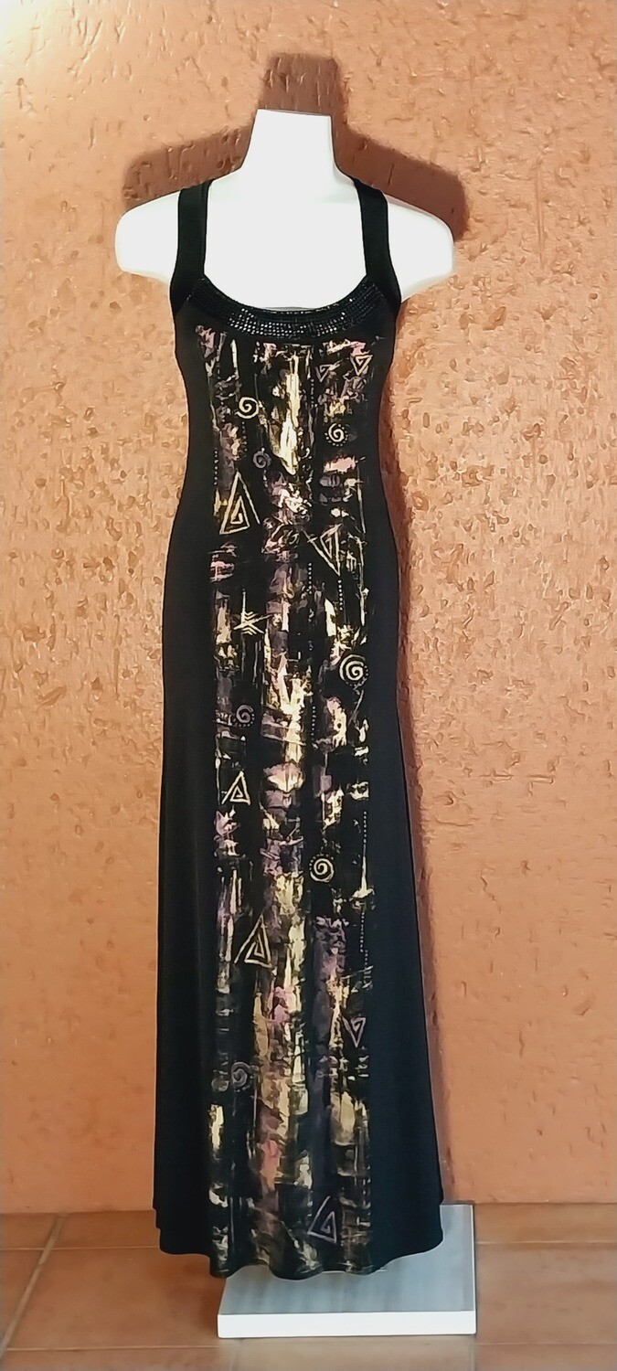 Hand Painted Maxi Dress