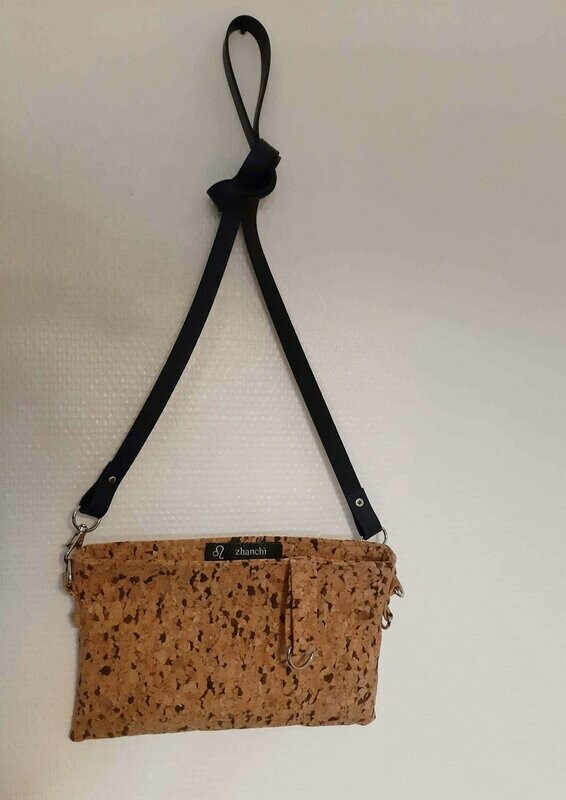 Tasche Kork Blau