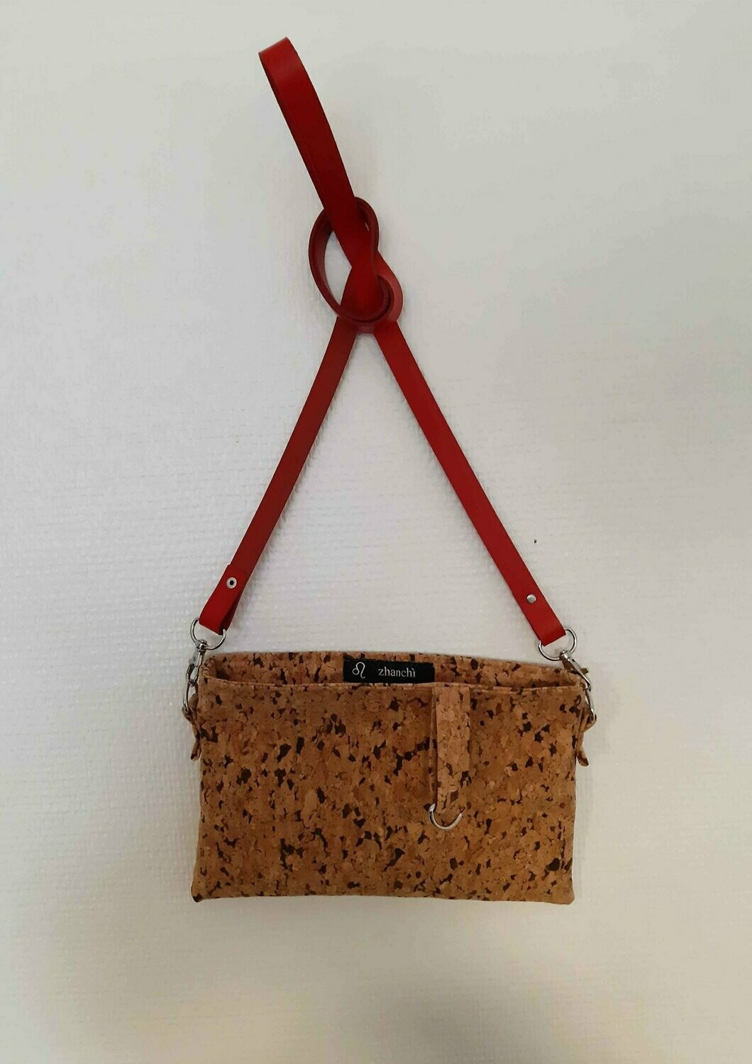 Tasche Kork Rot