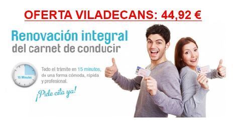 Renovación carnet conducir menores 70 años