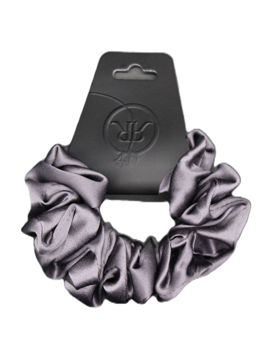100% Mulberry Silk Scrunchies (Grey) | 3 size options
