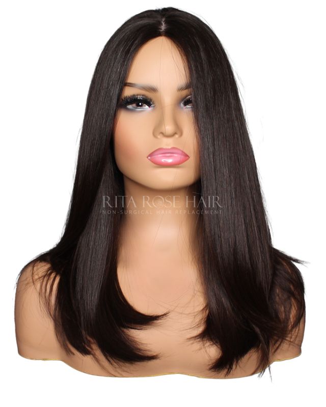 Ami: 20" | Premium Wig - Silk Top