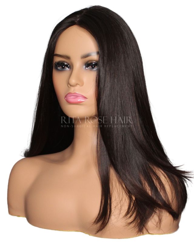 Ami: 20" | Premium Wig - Silk Top
