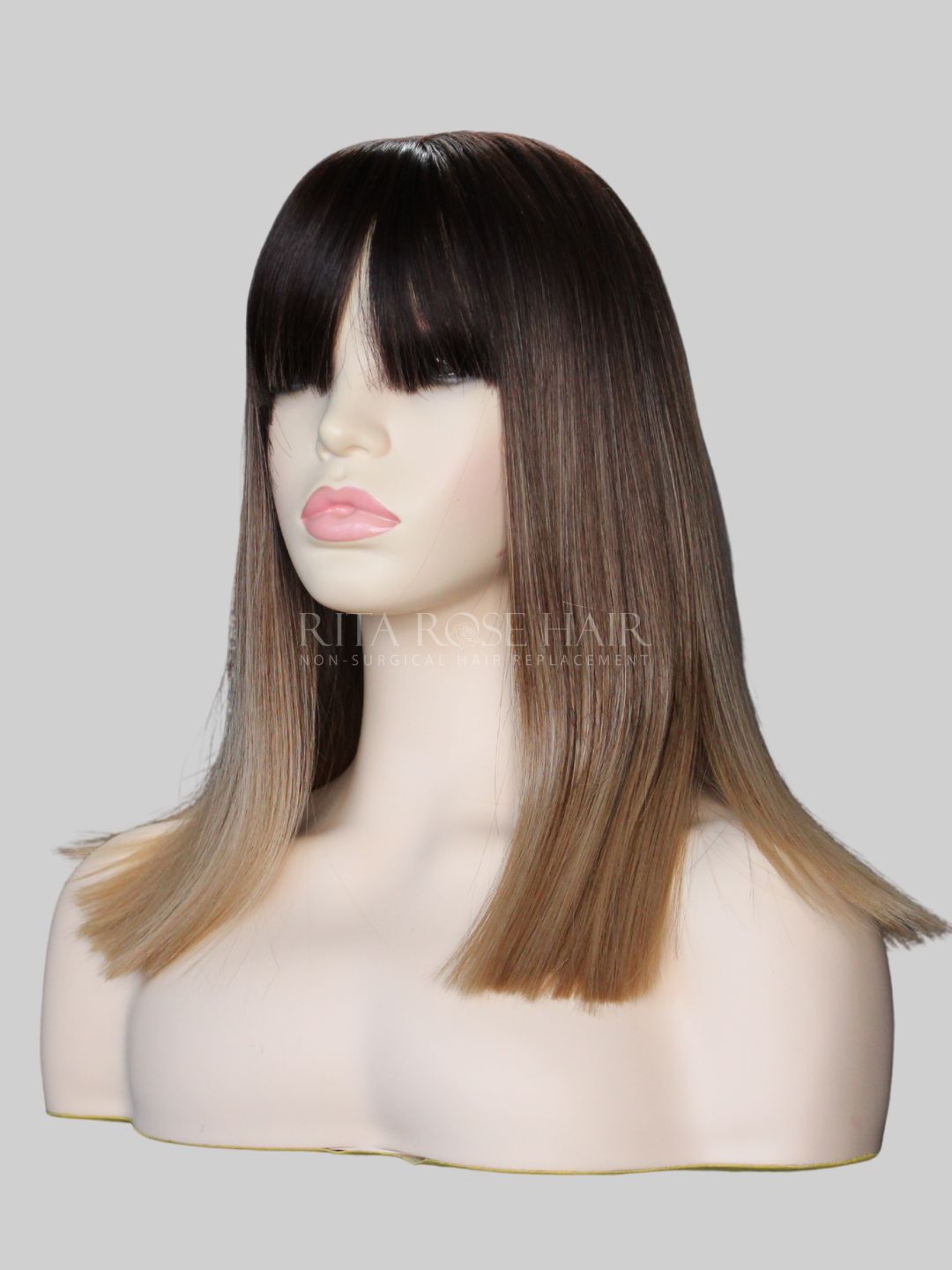 Beautiful Ombre Mid-Length Bob Beautiful Ombre Mid-Length Bob