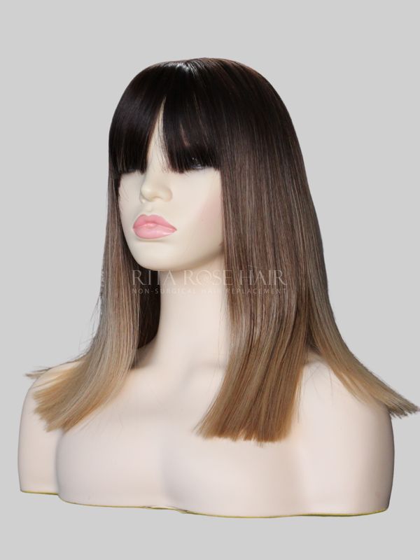 ​Beautiful Ombre Mid-Length Bob