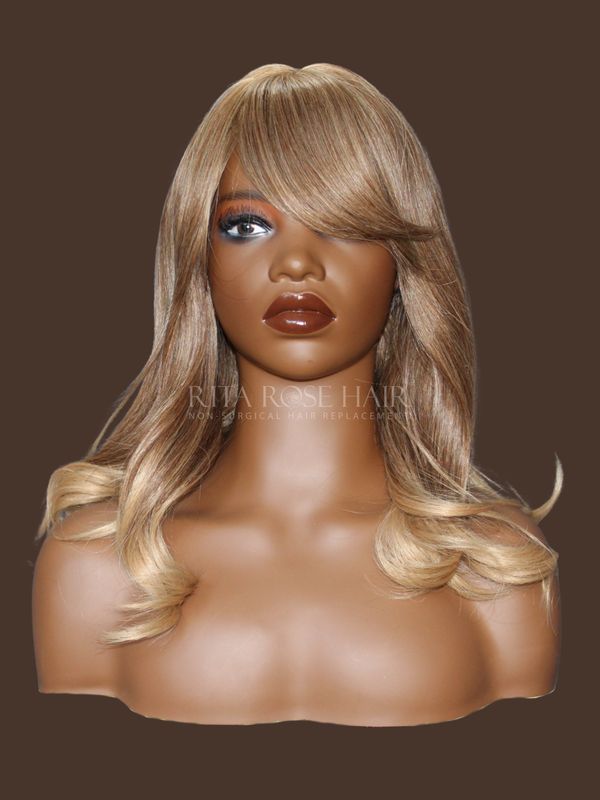 Gorgeous Wavy Brown & Blonde Wig