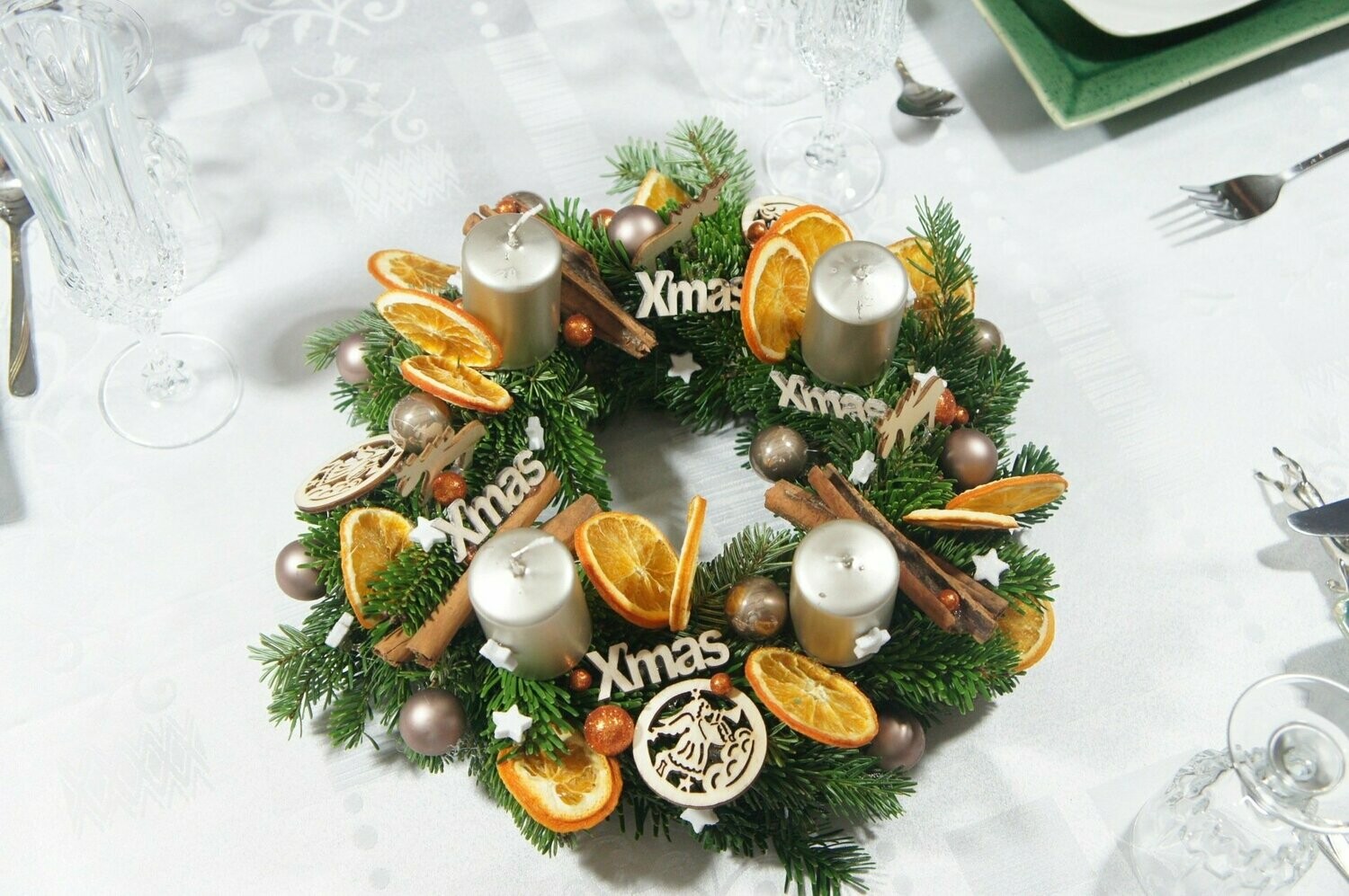 Couronne de l'avent - Le Cannelle Couronne de l'avent - Le Cannelle