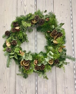 Couronne de porte : Le Welcome Couronne de porte : Le Welcome