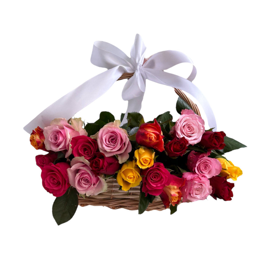 Corbeille Rose unitaire