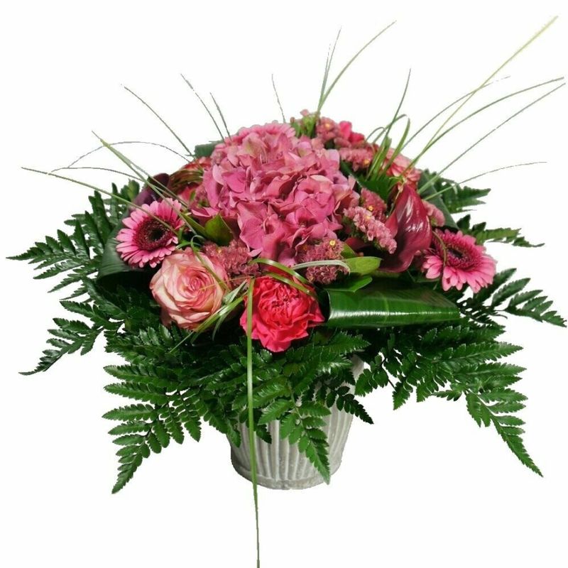 Bouquet rond - Rose