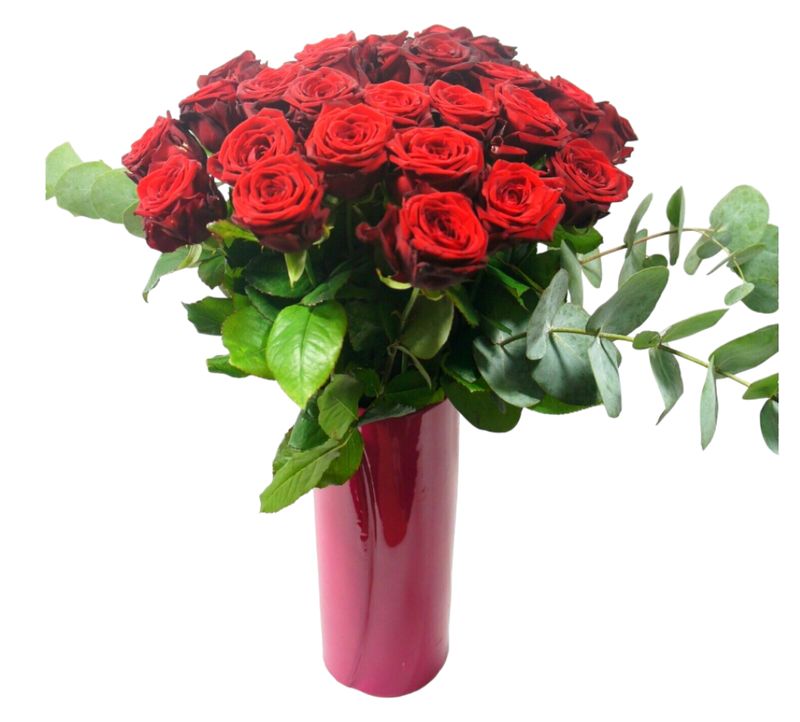 Roses Rouges 70cm