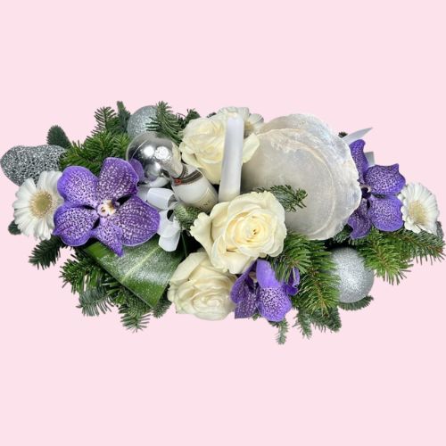 Centre de table allongé - Le Douceur de Noël