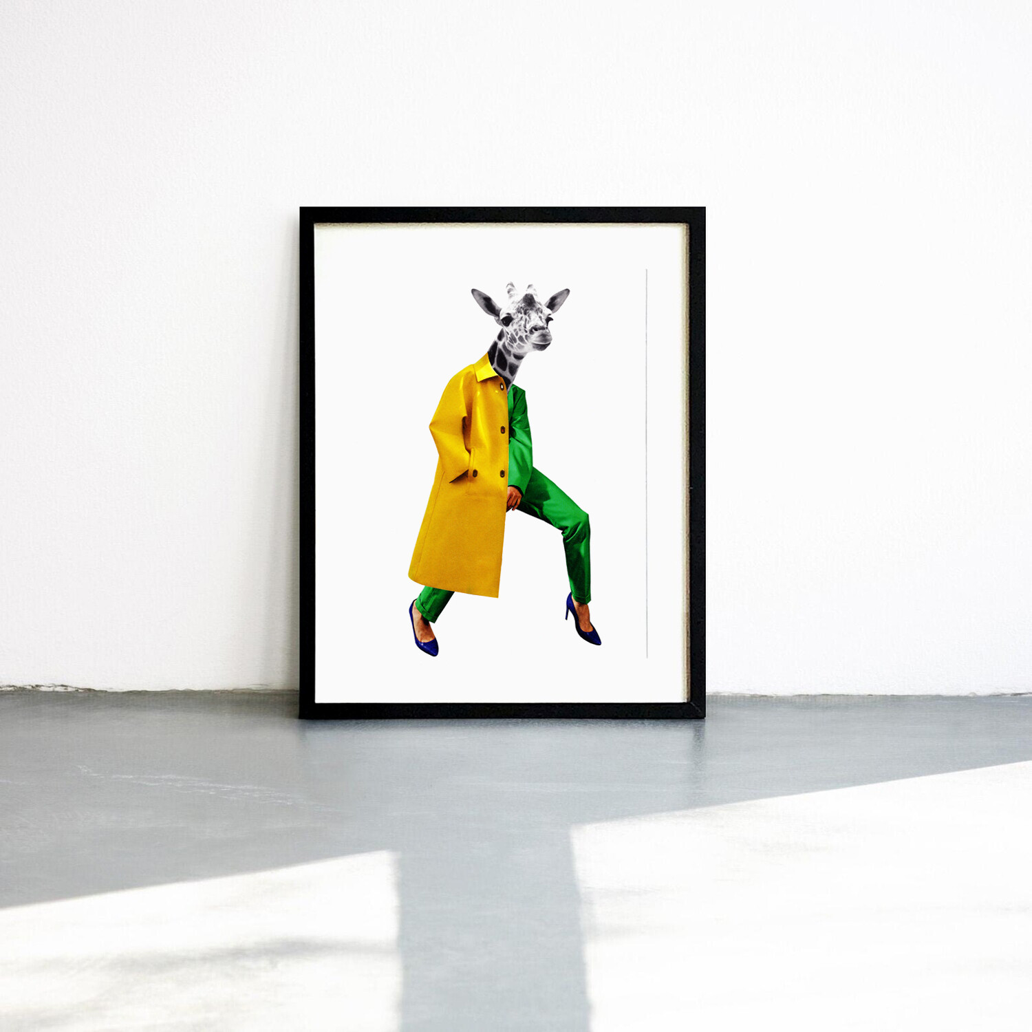 Urban giraffe | print | A3