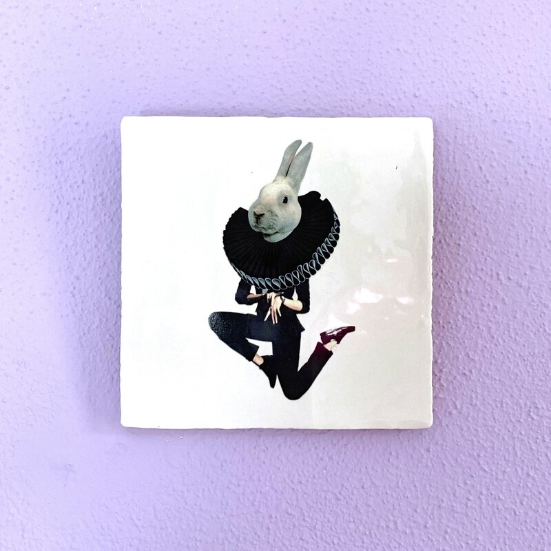 White rabbit - I&#39;m late | tegel