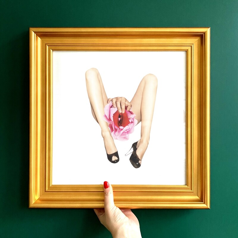 Kutandpaste | original handmade collage