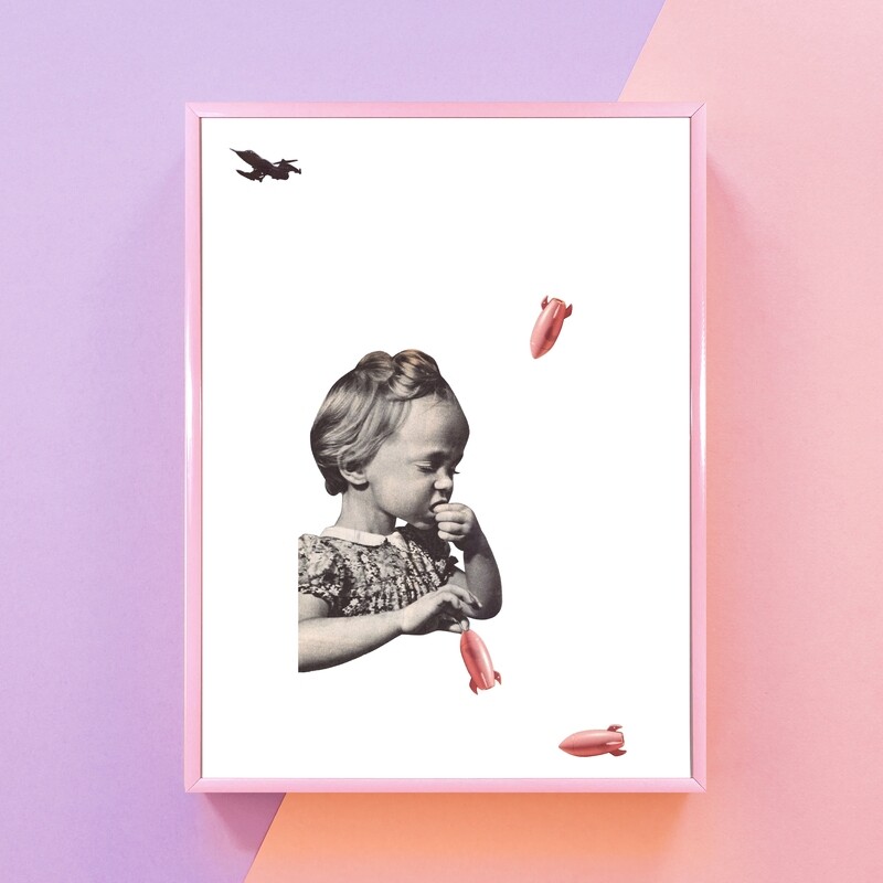 Grow up! | original handmade collage