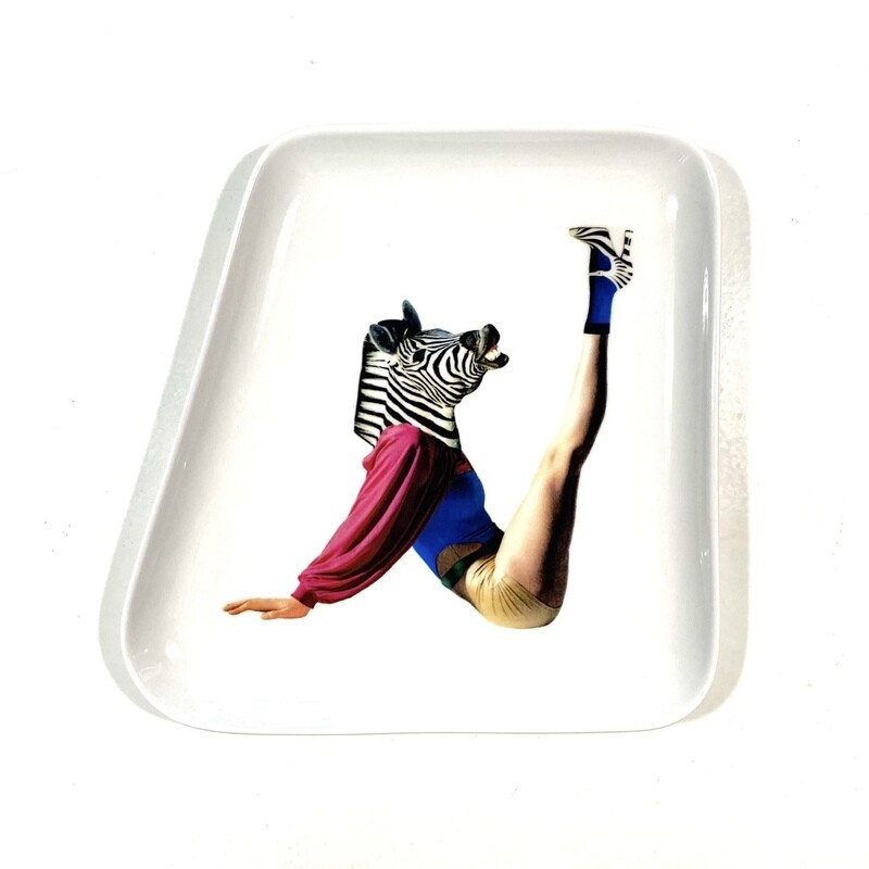 Zebra | wandbord