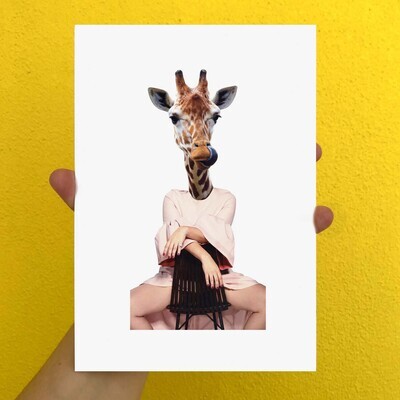 Giraffe | print | A5