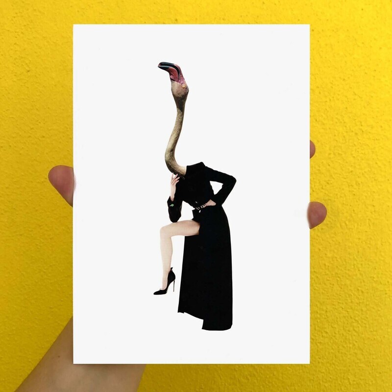 Flamingo | print | A5