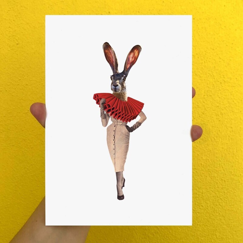 &#39;t haasje | print | A5