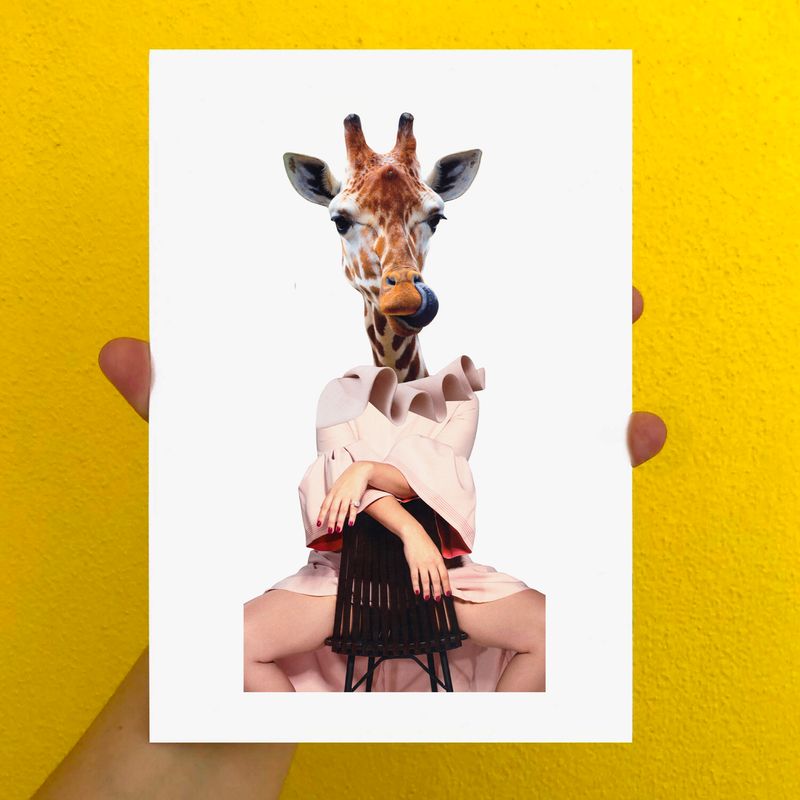 Giraffe | print | A5