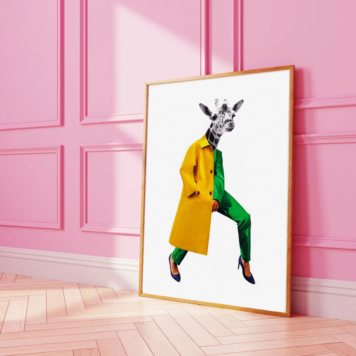 Urban giraffe | print | A3