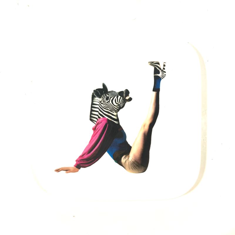 Zebra | wandbord