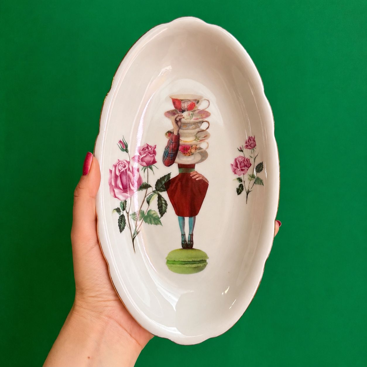 High tea couture | wandbord