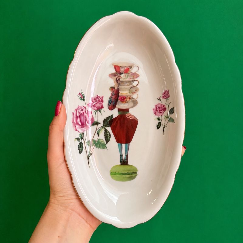High tea couture | wandbord