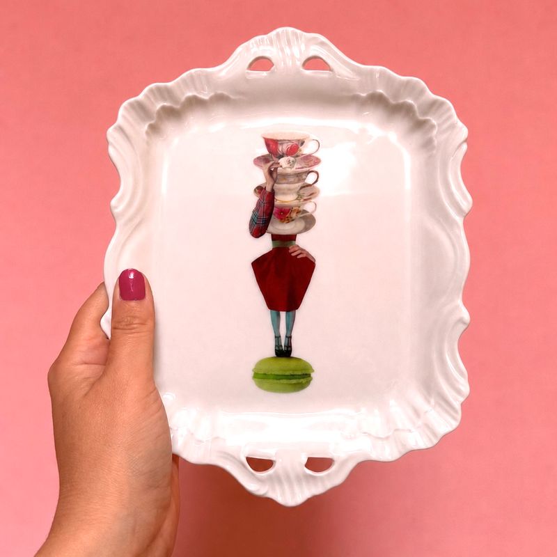 High tea couture | wandbord